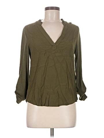Porridge Long Sleeve Blouse (view 1)