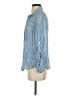Cloth & Stone Blue 3/4 Sleeve Blouse Size XS - photo 5