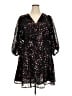 City Chic 100% Polyester Stars Black Cocktail Dress Size 18 - photo 1