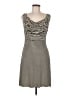 B44 Dressed Stripes Ivory Casual Dress Size M - photo 1
