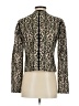 Tory Burch Animal Print Gold Jacket Size 2 - photo 2
