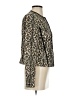 Tory Burch Animal Print Gold Jacket Size 2 - photo 4