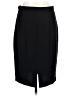 Connie Roberson Solid Black Formal Skirt Size 10 - photo 2