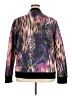 Bebe Sport Animal Print Graphic Purple Track Jacket Size 2X - photo 2