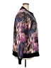 Bebe Sport Animal Print Graphic Purple Track Jacket Size 2X - photo 4
