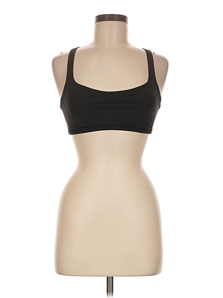 Pre-owned Lululemon Athletica Sports Bra In Black