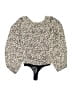 Intimately by Free People 100% Polyester Ivory Bodysuit Size XS - photo 2