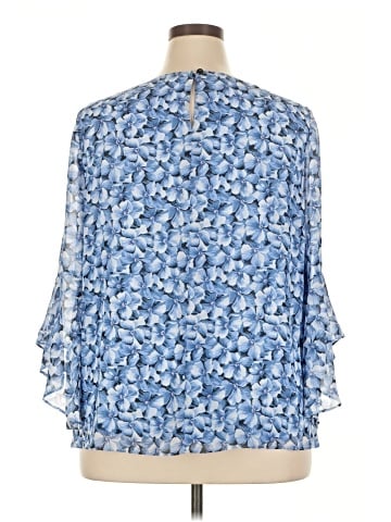 Kasper 3/4 Sleeve Blouse (view 2)