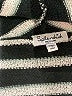 Splendid Stripes Black Cardigan Size M - photo 7