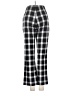 Gap Checkered-gingham Black Casual Pants Size 2 - photo 2