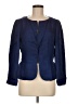 Piazza Sempione 100% Silk Blue Silk Blazer Size EU (IT) 44 / US 8 - photo 1