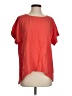 Ruti Red Short Sleeve Blouse Size XS (0) - photo 1