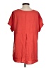 Ruti Red Short Sleeve Blouse Size XS (0) - photo 2