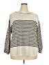 Max Studio Stripes Ivory Pullover Sweater Size 2X - photo 1