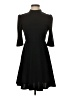 Unbranded Solid Black Cocktail Dress Size S - photo 1