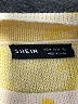 Shein 100% Polyester Animal Print Yellow Pullover Sweater Size M - photo 7
