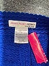 A'gaci 100% Polyester Chevron-herringbone Blue Shorts Size M - photo 3