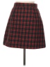 Assorted Brands Plaid Red Casual Skirt Size 9 - photo 2