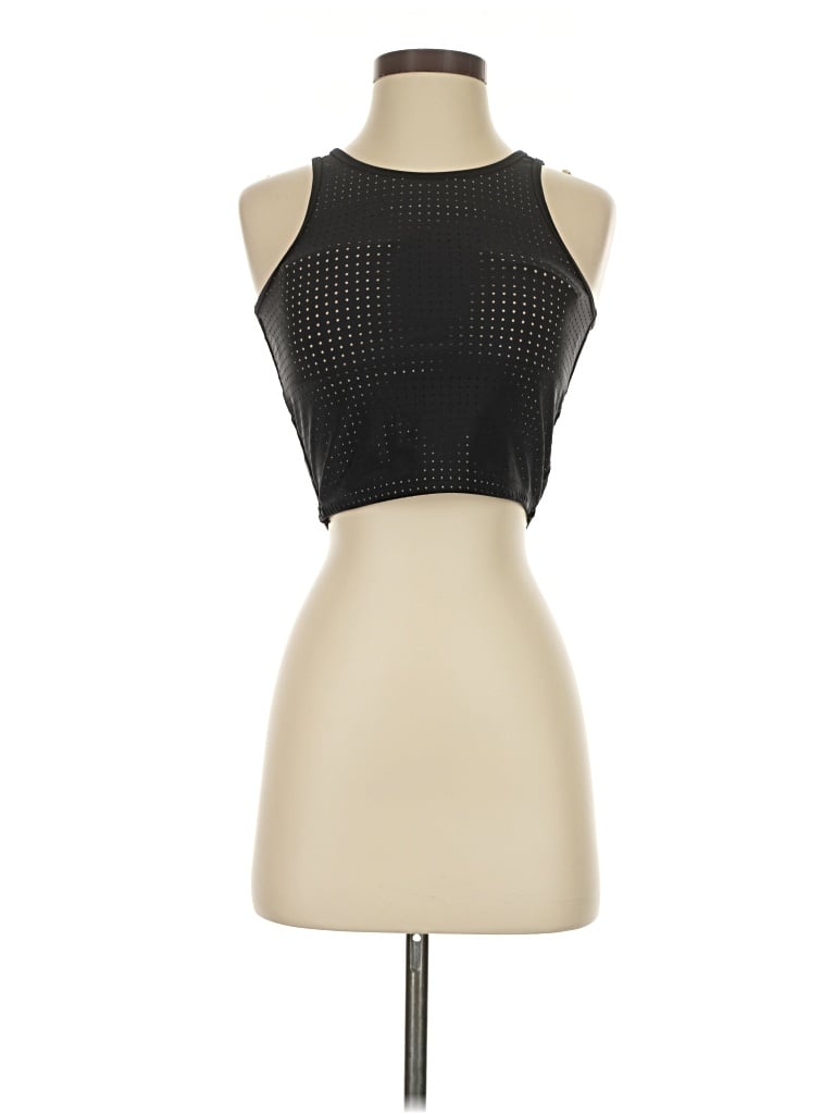 Pre-owned Fabletics Tank Top Black Halter Neckline Tops