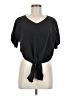 Everlane Gray Short Sleeve Top Size 8 - photo 1