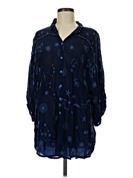 Johnny Was 3/4 Sleeve Blouse