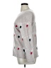 Cupcakes & Cashmere Hearts Gray Pullover Sweater Size 1X - photo 5