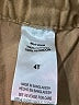 Unbranded Solid Tan Cargo Pants Size 4T - photo 3