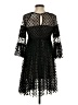 H&M 100% Polyester Polka Dots Black Cocktail Dress Size XS - photo 2