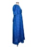 Primark 100% Polyester Blue Casual Dress Size 12 - photo 4