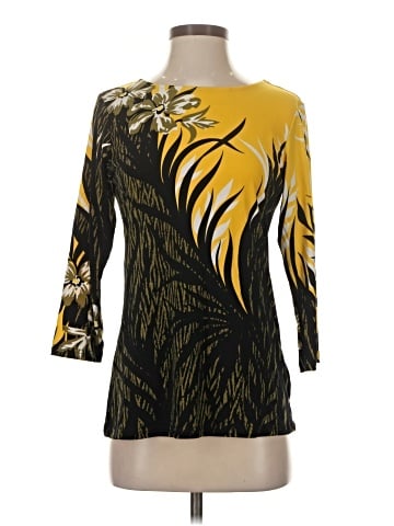 Bob Mackie 3/4 Sleeve Top (view 1)