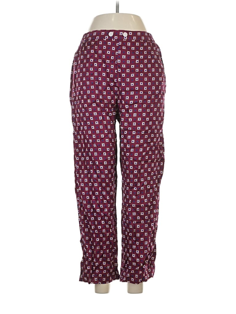 Pre-owned Lyrebird Casual Pants In Burgundy