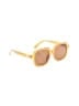 Unbranded Yellow Brown Sunglasses One size - photo 1