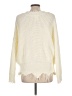 Main Strip 100% Acrylic Ivory Pullover Sweater Size L - photo 2