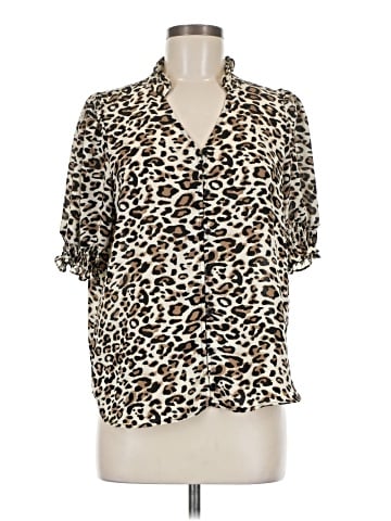 Pleione Short Sleeve Blouse (view 1)