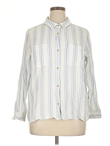 L.L.Bean Long Sleeve Button-Down Shirt (view 1)