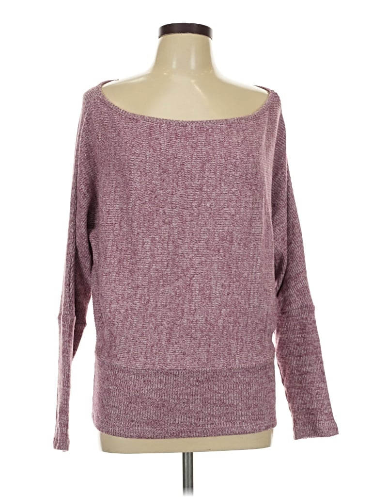 Pre-owned Assorted Brands Pullover Sweater In Burgundy