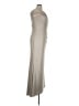 Eliza J Metallic Silver Cocktail Dress Size 14 - photo 4