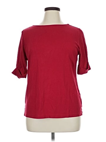 Karen Scott 3/4 Sleeve T-Shirt (view 1)