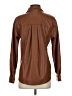 Love Tree 100% Polyurethane Brown Long Sleeve Blouse Size S - photo 2