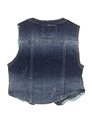 Justice Denim Vest (view 2)