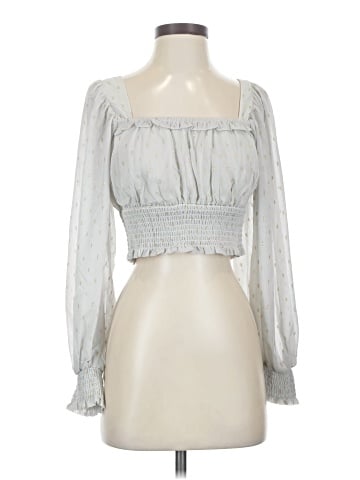 by the River Long Sleeve Blouse (view 1)