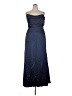 Dessy Collection 100% Polyester Blue Cocktail Dress Size 18 - photo 1