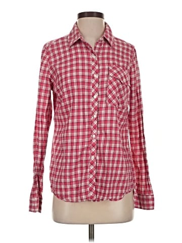 Girl Krazy Long Sleeve Button-Down Shirt (view 1)
