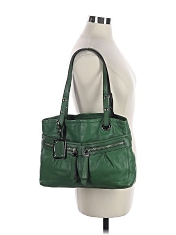 B Makowsky Leather Shoulder Bag (view 2)