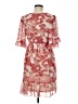 Max Studio 100% Polyester Paisley Red Cocktail Dress Size M - photo 2