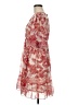 Max Studio 100% Polyester Paisley Red Cocktail Dress Size M - photo 5