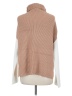 VICI Color Block Tan Turtleneck Sweater Size Med - Lg - photo 2