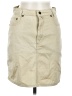 Assorted Brands 100% Cotton Solid Tan Casual Skirt Size 9 - 10 - photo 1