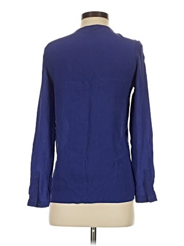 Silence and Noise Long Sleeve Silk Top (view 2)