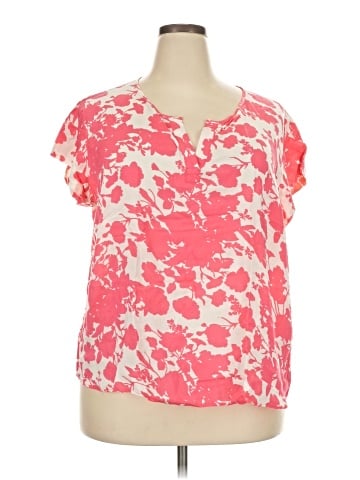 Rose & Thyme Short Sleeve Blouse (view 1)
